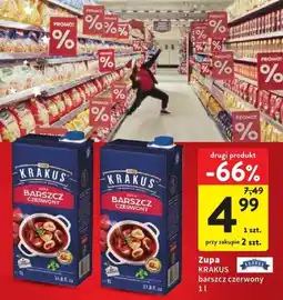 Intermarche Zupa barszcz czerwony KRAKUS oferta