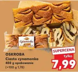 Kaufland Ciasto cynamonka OSKROBA oferta