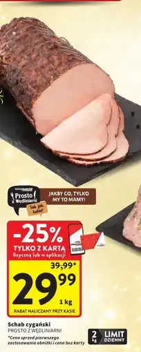 Intermarche Schab cygański PROSTO Z WĘDLINIARNI oferta