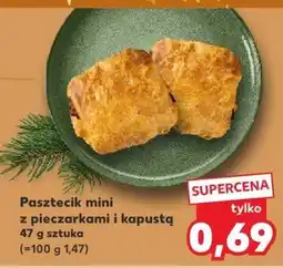 Kaufland Pasztecik mini z pieczarkami i kapustą Kaufland oferta