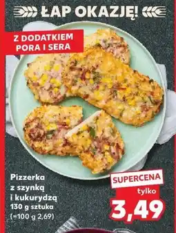 Kaufland Pizzerka z szynką i kukurydzą Kaufland oferta