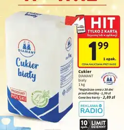 Intermarche Cukier biały DIAMANT 1 kg oferta