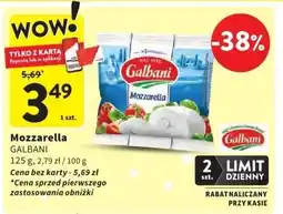 Intermarche Mozzarella GALBANI 125 g oferta