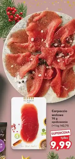 Kaufland Carpaccio wołowe 70 g Kaufland oferta