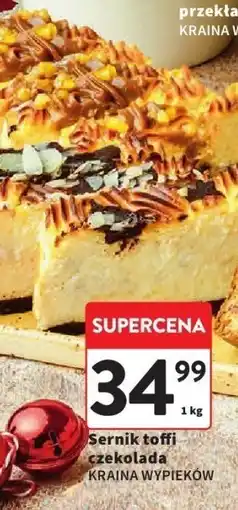 Intermarche Sernik toffi czekolada Kraina Wypieków oferta