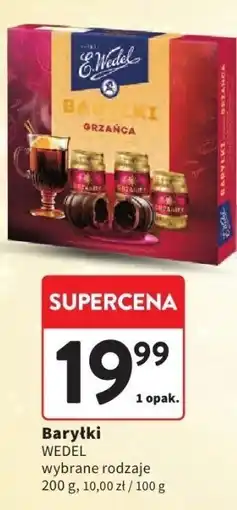Intermarche Baryłki Wedel wybrane rodzaje oferta