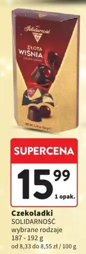 Intermarche Czekoladki Solidarność wybrane rodzaje oferta