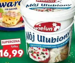 Kaufland Twaróg SM WIELUŃ Twarożek kanapkowo-sernikowy 1 kg oferta