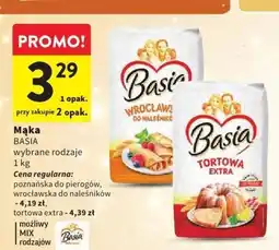 Intermarche Mąka BASIA wybrane rodzaje oferta