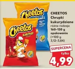 Kaufland Chrupki kukurydziane różne rodzaje 160-130 g CHEETOS oferta