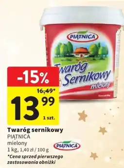 Intermarche Twaróg sernikowy PIATNICA mielony oferta