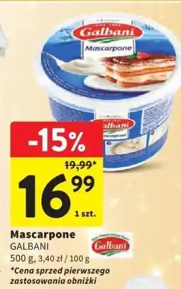 Intermarche Mascarpone GALBANI oferta