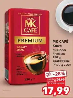 Kaufland Kawa mielona Premium 250 g MK CAFÉ oferta