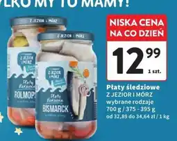 Intermarche Płaty śledziowe Z Jezior i Mórz wybrane rodzaje oferta