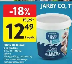 Intermarche Filety śledziowe z Jezior i Mórz ala matjas solone oferta
