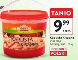 Intermarche Kapusta kiszona wiadерko Intermarche oferta