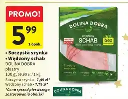 Intermarche Wędzony schab Dolina Dobra plastry oferta
