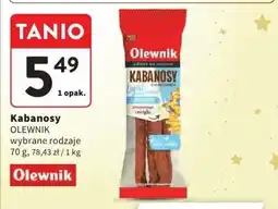 Intermarche Kabanosy Olewnik wybrane rodzaje oferta