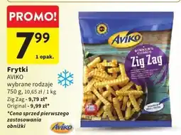 Intermarche Frytki Aviko wybrane rodzaje oferta