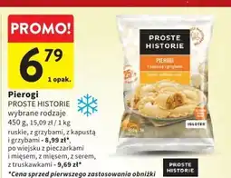 Intermarche Pierogi Proste Historie wybrane rodzaje oferta