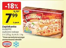 Intermarche Zapiekanka Guseppe wybrane rodzaje oferta
