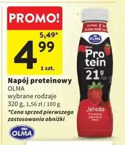 Intermarche Napój proteinowy Olma wybrane rodzaje oferta
