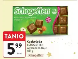 Intermarche Czekolada SCHOGETTEN wybrane rodzaje oferta