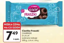 Intermarche Ciastka Fraszki CHABRIOR O LA LA! wybrane rodzaje oferta