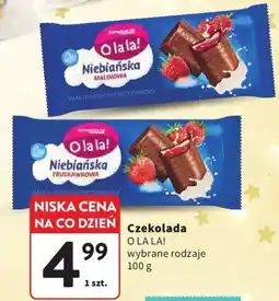 Intermarche Czekolada O LA LA! wybrane rodzaje oferta