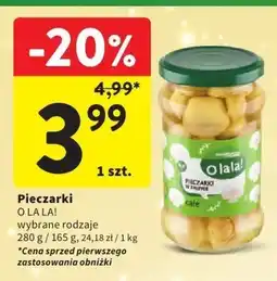 Intermarche Pieczarki O LA LA! wybrane rodzaje 280 g oferta