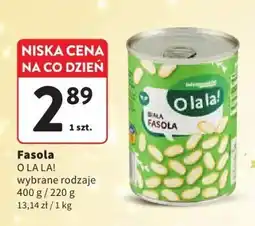 Intermarche Fasola O LA LA! wybrane rodzaje 400 g / 220 g oferta