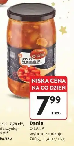 Intermarche Danie O LA LA! wybrane rodzaje 700 g oferta
