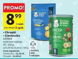 Intermarche Ciasteczka Gerber wybrane rodzaje 35-150g oferta