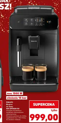 Kaufland Ekspres do kawy Philips oferta