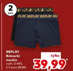Kaufland Bokserki męskie Replay oferta