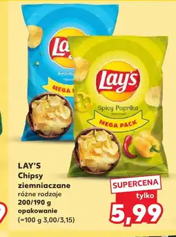 Kaufland Chipsy Lay's oferta