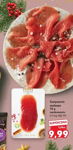 Kaufland Carpaccio wołowe oferta