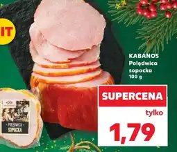 Kaufland Polędwica Kabanos oferta