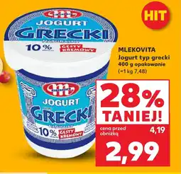Kaufland Jogurt grecki Mlekovita oferta