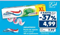 Kaufland Pasta do zębów Aquafresh oferta