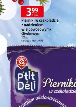E.Leclerc Pierniki w czekoladzie z nadzieniem wieloowocowym/ śliwkowym oferta