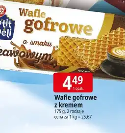 E.Leclerc Wafle gofrowe z kremem oferta