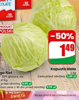 Dino Kapusta Biała 1 kg oferta