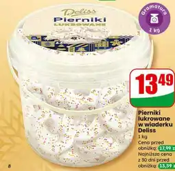 Dino Pierniki lukrowane w wiaderku 1 kg Deliss oferta
