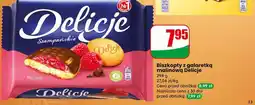 Dino Biszkopty z galaretką malinową Delicje oferta