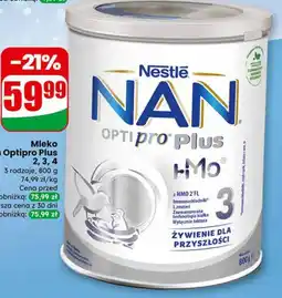 Dino Mleko Nan Optipro plus 2, 3, 4 oferta