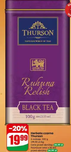 Dino Herbata czarna Thurson oferta