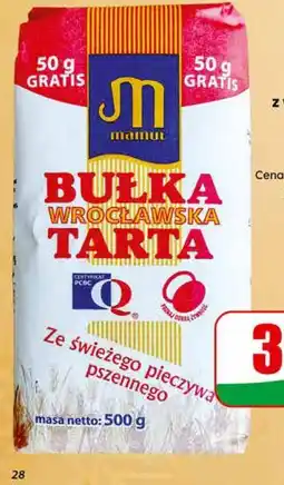 Dino Bułka tarta wrocławska Mamut 450g + 50 g gratis oferta