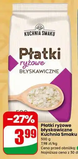 Dino Płatki ryżowe błyskawiczne Kuchnia Smaku 500 g oferta