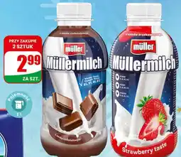 Dino Mleko Müllermilch (czekoladowe, truskawkowe, różne rodzaje) 400 g oferta